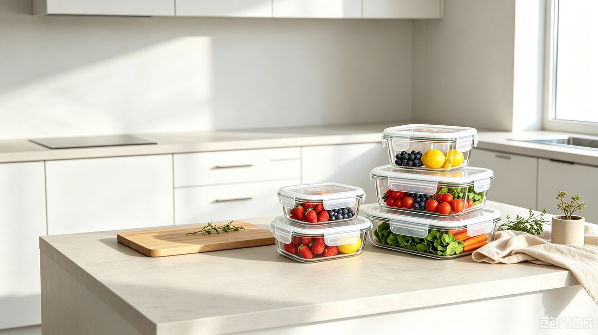 Clear Glass Containers